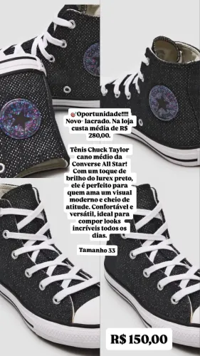 Tênis All Star novo