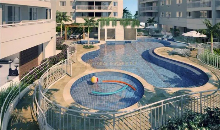 Apartamento de 2 Quartos no Condomínio Jardins do Valqueire