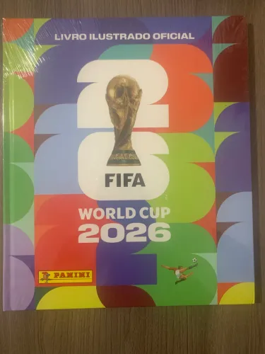 Álbum copa 2026 lacrado capa dura