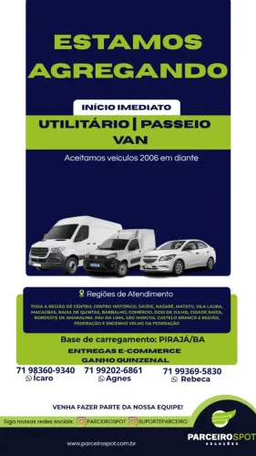 AGREGA-SE MOTORISTAS