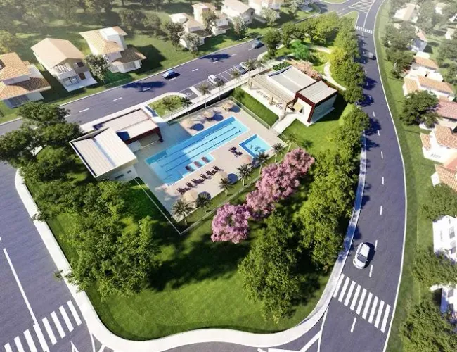 Terreno de esquina no Terras de Florenca | Só aqui na Imobiliária Rosa e Rangel