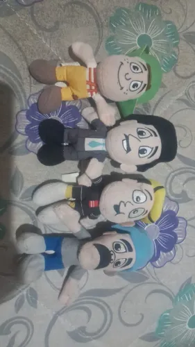 TURMA DO CHAVES!BONECOS EM MINIATURAS ORIGINAIS! ETIQUETA DA TELEVISA!