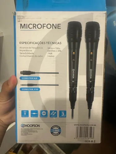 Kit 2 Microfones 