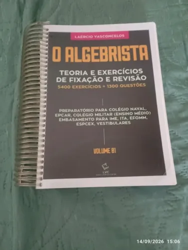 Livro de matemática O Algebrista