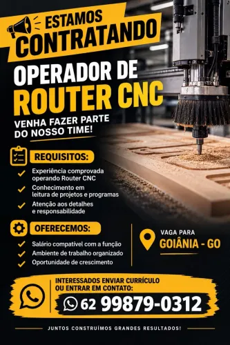 Operador de Router CNC