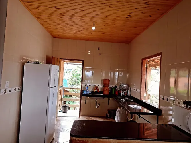 Casa para temporada ,milho verde