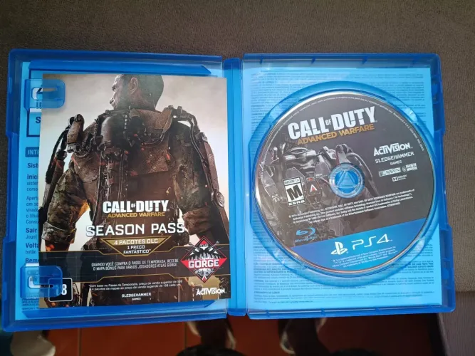JOGO PS4 CALL OF DUTY ADVANCED