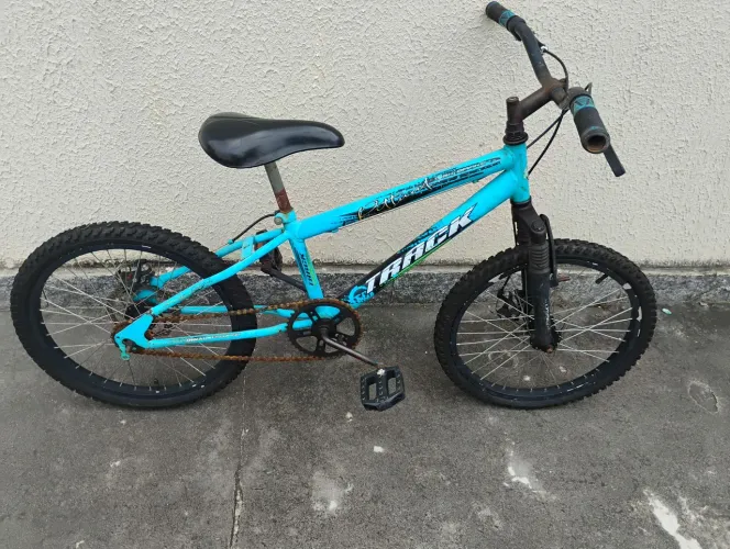 Bicicleta infantil freio a disco toda revisada