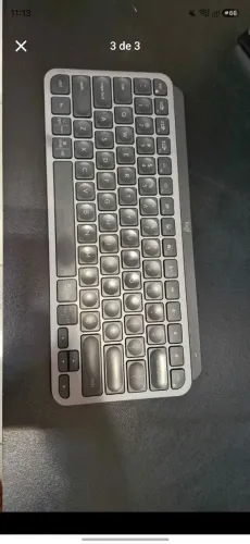 Teclado sem fio Logitech mx keys mini