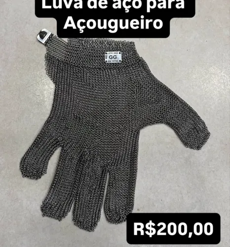 Luva de aço para AÇOUGUEIRO.
