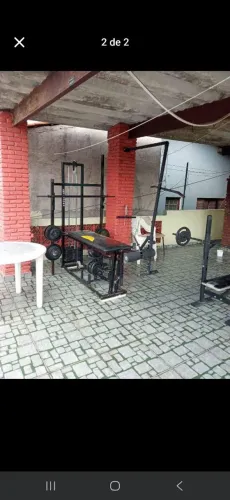 Vendo estação de musculação completa