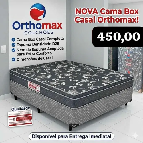 cama box casal r$ 450 PROMOÇÃO
