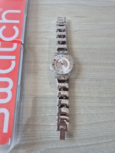 Relógio Swatch Feminino prata