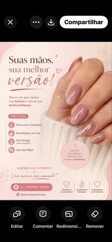 Vaga para manicure