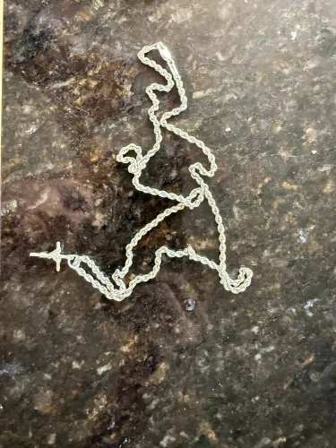 Correndo de prata tipo baiana 3mm