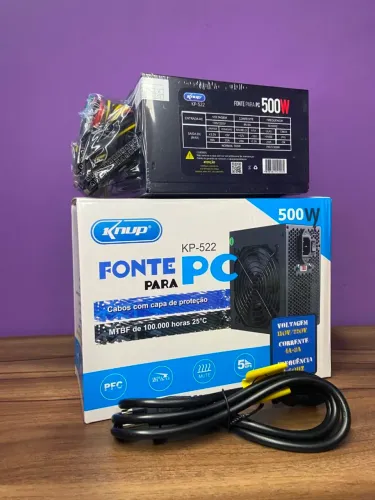 FONTE PARA PC 500W KP-552 KNUP