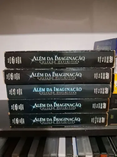 DVD coleção Além da Imaginação (Twilight Zone) 5 temporadas
