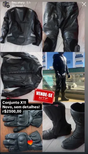 Roupa Motociclismo