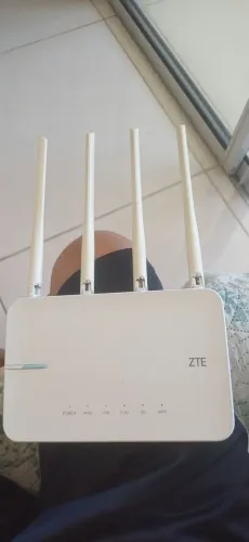 Lindo modem e roteador ZTE 