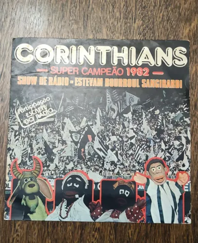 Capa LP Corinthians Super Campeão 1982 Original
