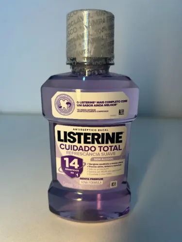 Enxaguante Bucal Listerine 250ml Cuidado Total - Refrescância Suave Premium