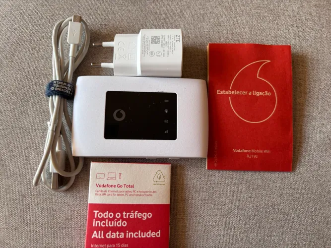Roteador móvel Hotspot 4G R219Z Vodafone