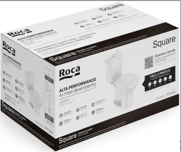 Vaso c/ cx acoplada ROCA