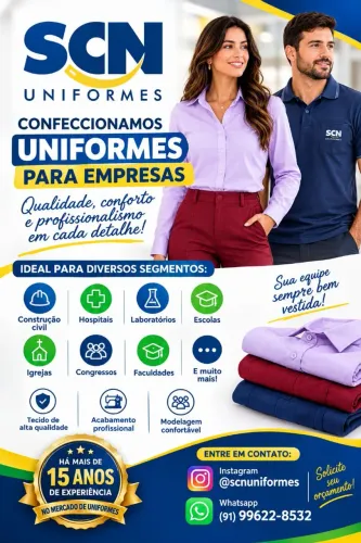 Confecção de uniformes
