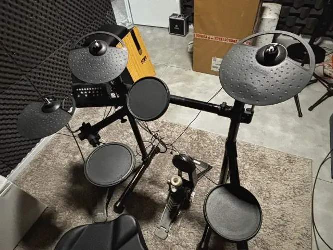 bateria eletronica yamaha dtx-450k