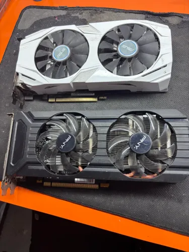 DUAS GTX 1060 PARA RETIRADA DE PEÇAS PLACA DE VIDEO
