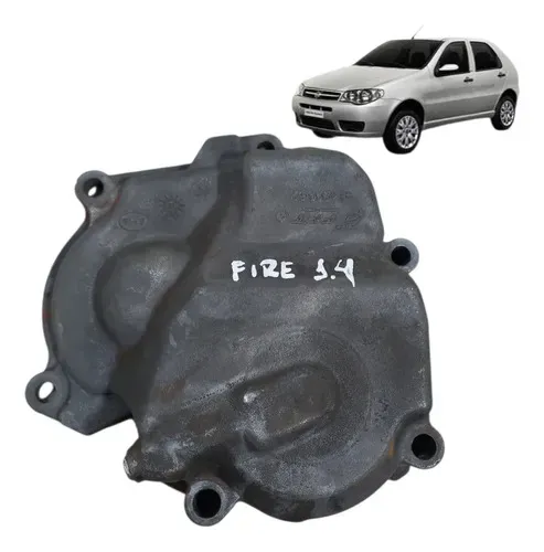 Tampa Caixa Cambio Fire 1.4 Fiat Uno Siena Strada Palio Prateado