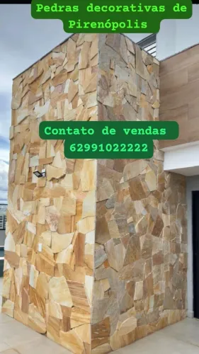 Pedras decorativas de Pirenópolis