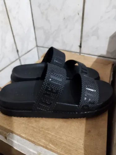 Chinelo/Sandália Slide Feminina Petite Jolie Preto