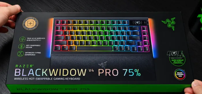 Teclado Razer Blackwidow V4 Pro 75% Bluetooth