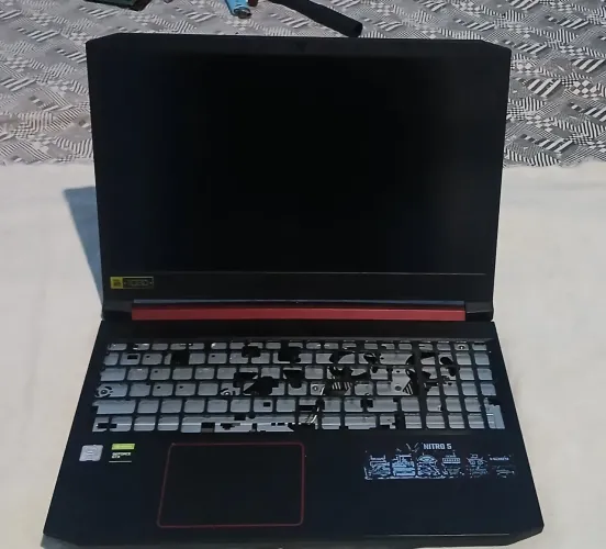 Kit Carcaça Acer Nitro 5 An515-54-58cl + Tela 144hz + Web Cam + Teclado Novo