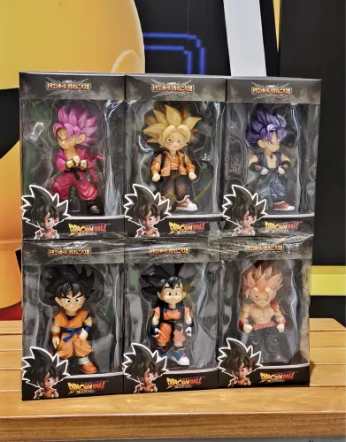 KIT PVC DRAGON BALL DAIMA : 6 PERSONAGENS KIT PVC DRAGON BALL DAIMA : 6 PERSONAGENS 
