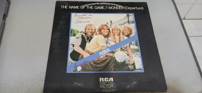 Disco Ep Abba The Name Of The Game/i Wonder Rca Victor 