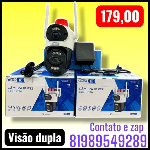 Câmera Sigma lente dupla 