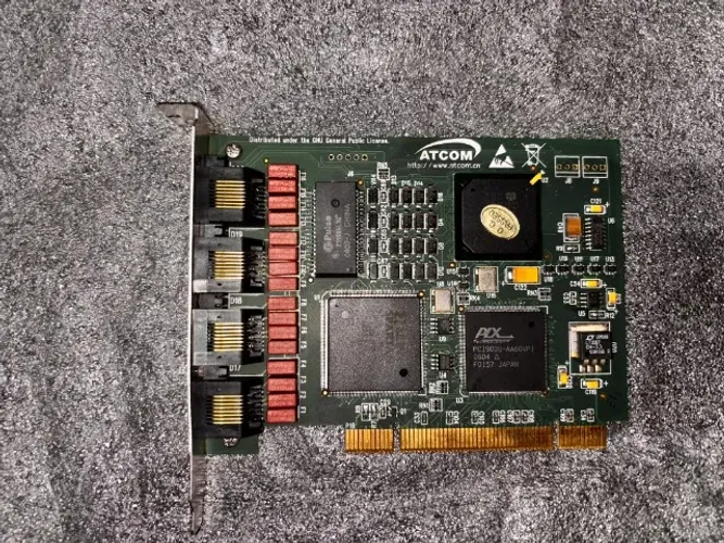 placa asterisk 4x E1 ATCOM