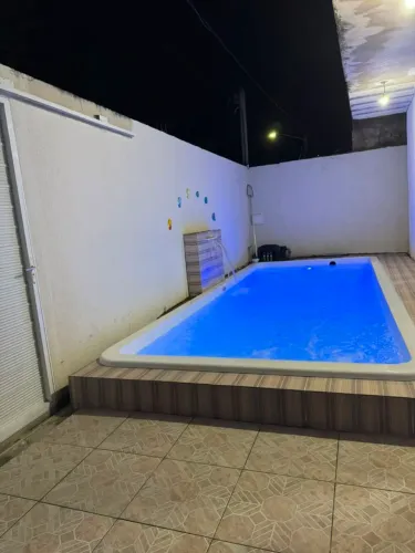 casa de praia com piscina