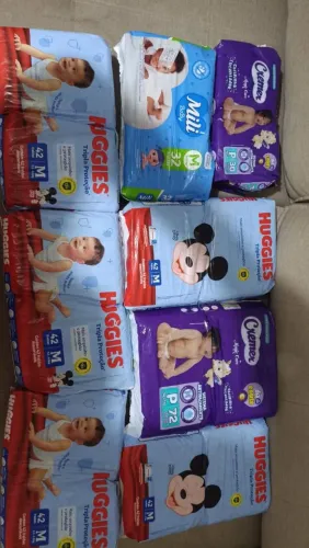 Fraldas diversas (todas por 200)
