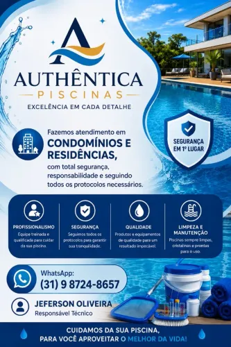 Limpeza e manutenção de piscina