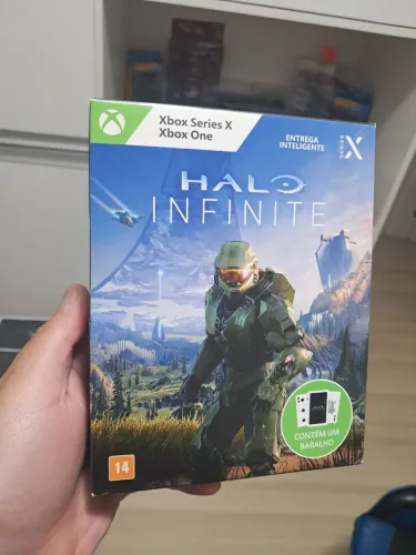 Halo Infinite Xbox Series X One Físico com Baralho Edição Especial