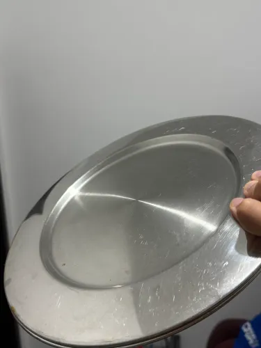 Sousplat de Aço Inox Premium - Buffet, Restaurante e Mesa Posta