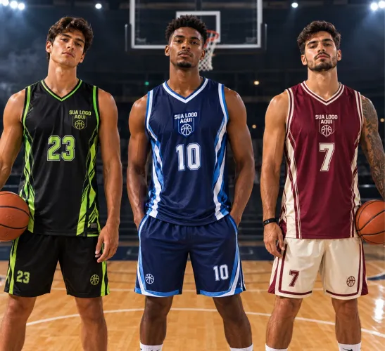 10 Kits de Uniforme de Basquete Personalizado Regata + Short / Dry Fit