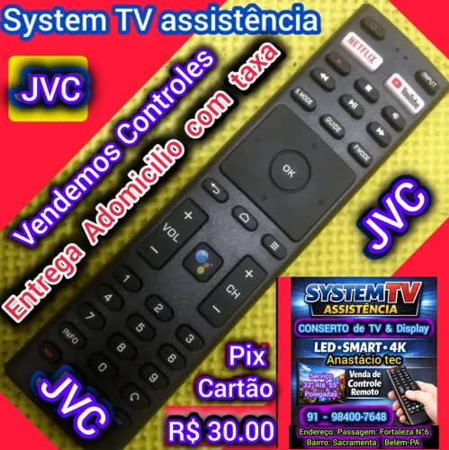Controle TV JVC