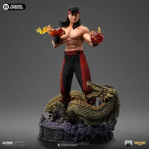 Liu kang iron studios mortal kombat 