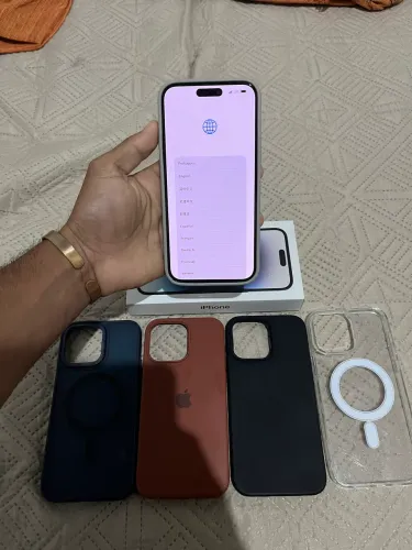 iPhone 14 Pro Max 128GB Original | Caixa + 4 Capinhas | Excelente Estado