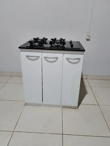 Vende-se Balcão de Cozinha com Cooktop 4 Bocas Mueller