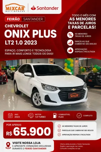 Chevrolet Onix Plus LT 1.0 12V Flex Mec. 4P 2023